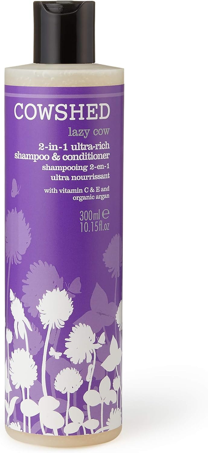 Cowshed Lazy Cow 2in1 Rich Shampoo and Conditioner 300 ml Amazon.co