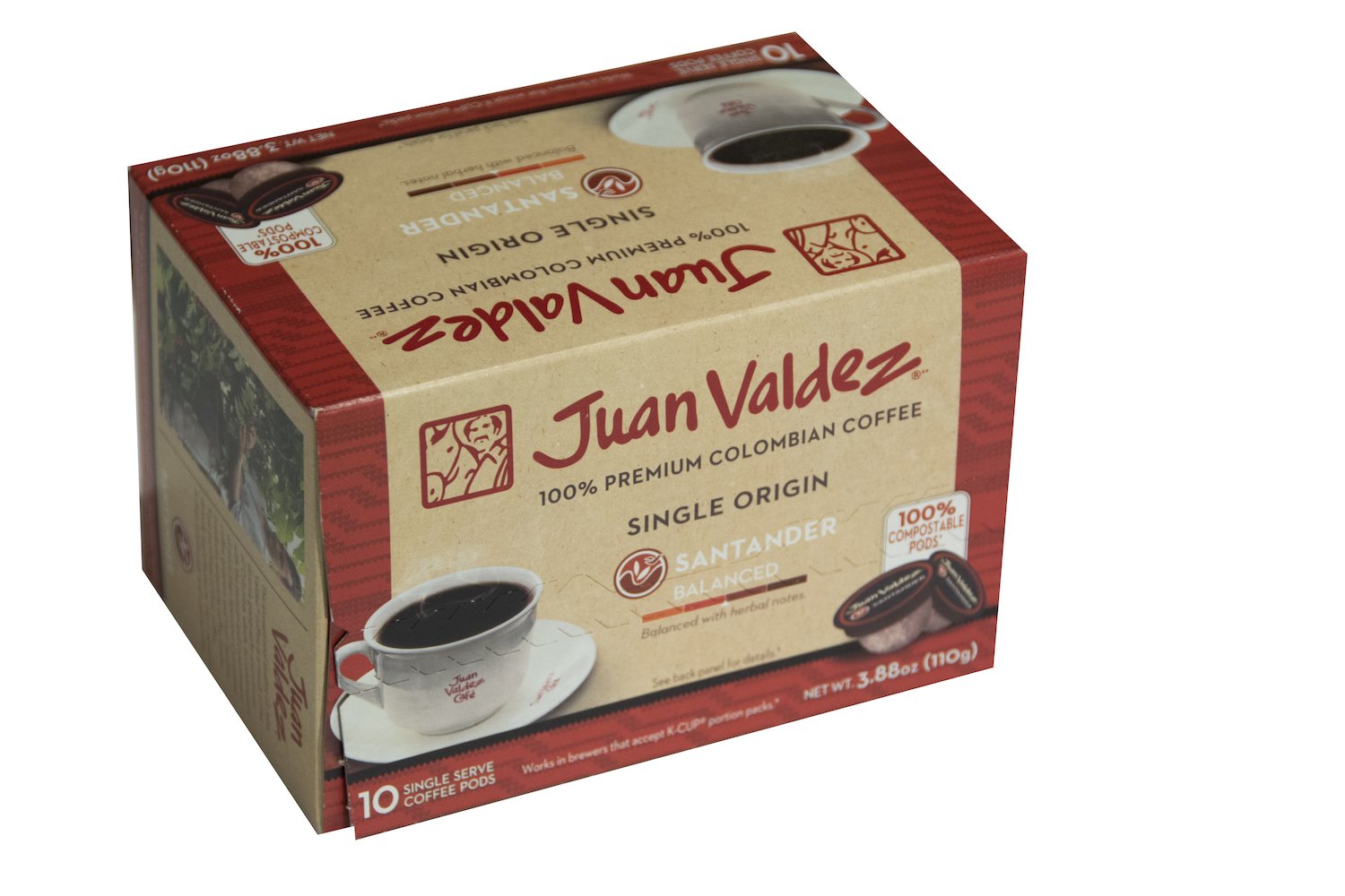 Kit Maquina De Cafe + 30 Pods JUAN VALDEZ maquina pods