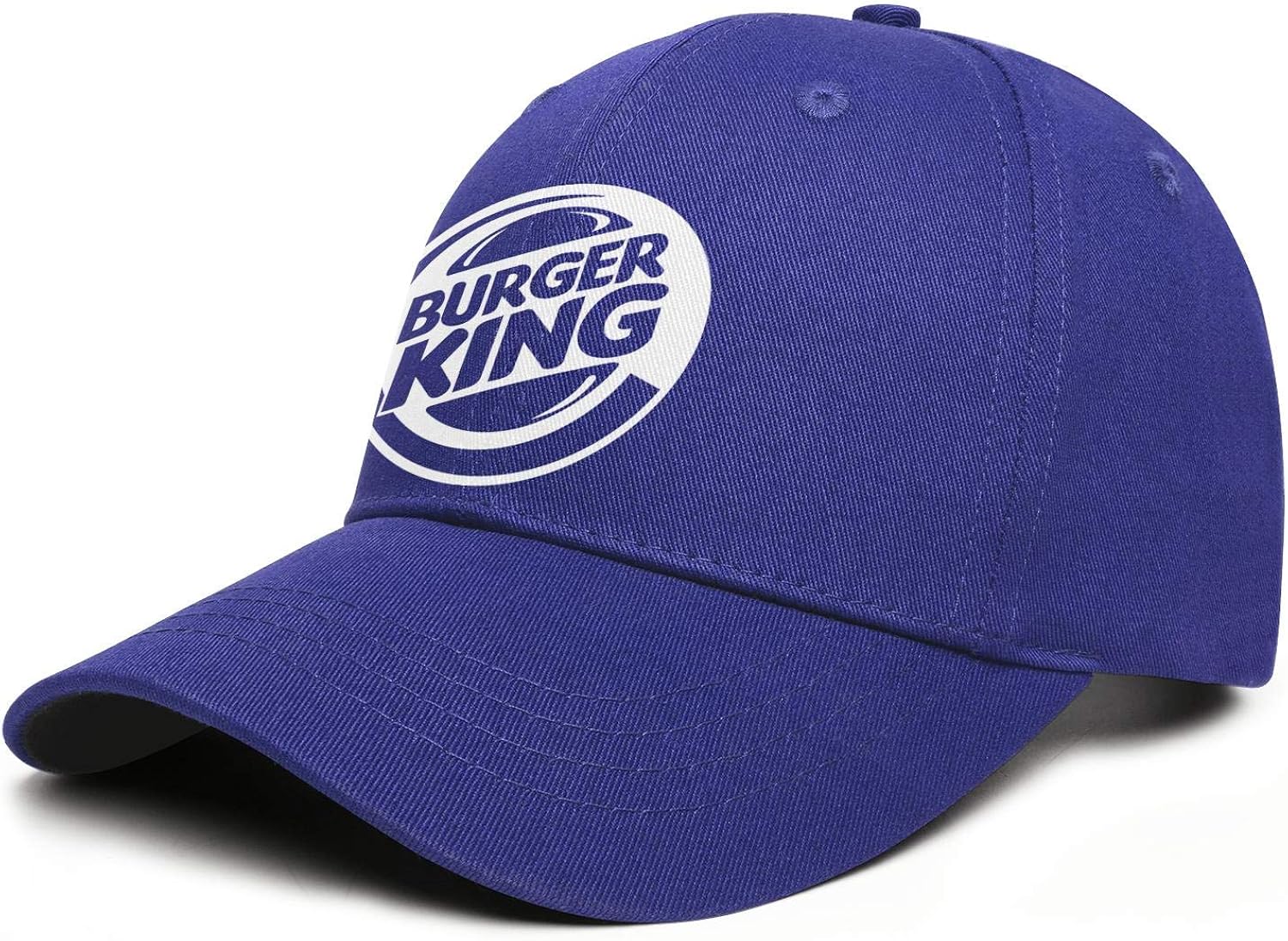 Fashion Baseball Cap BurgerKingLogo Classic Blue Unisex Adjustable