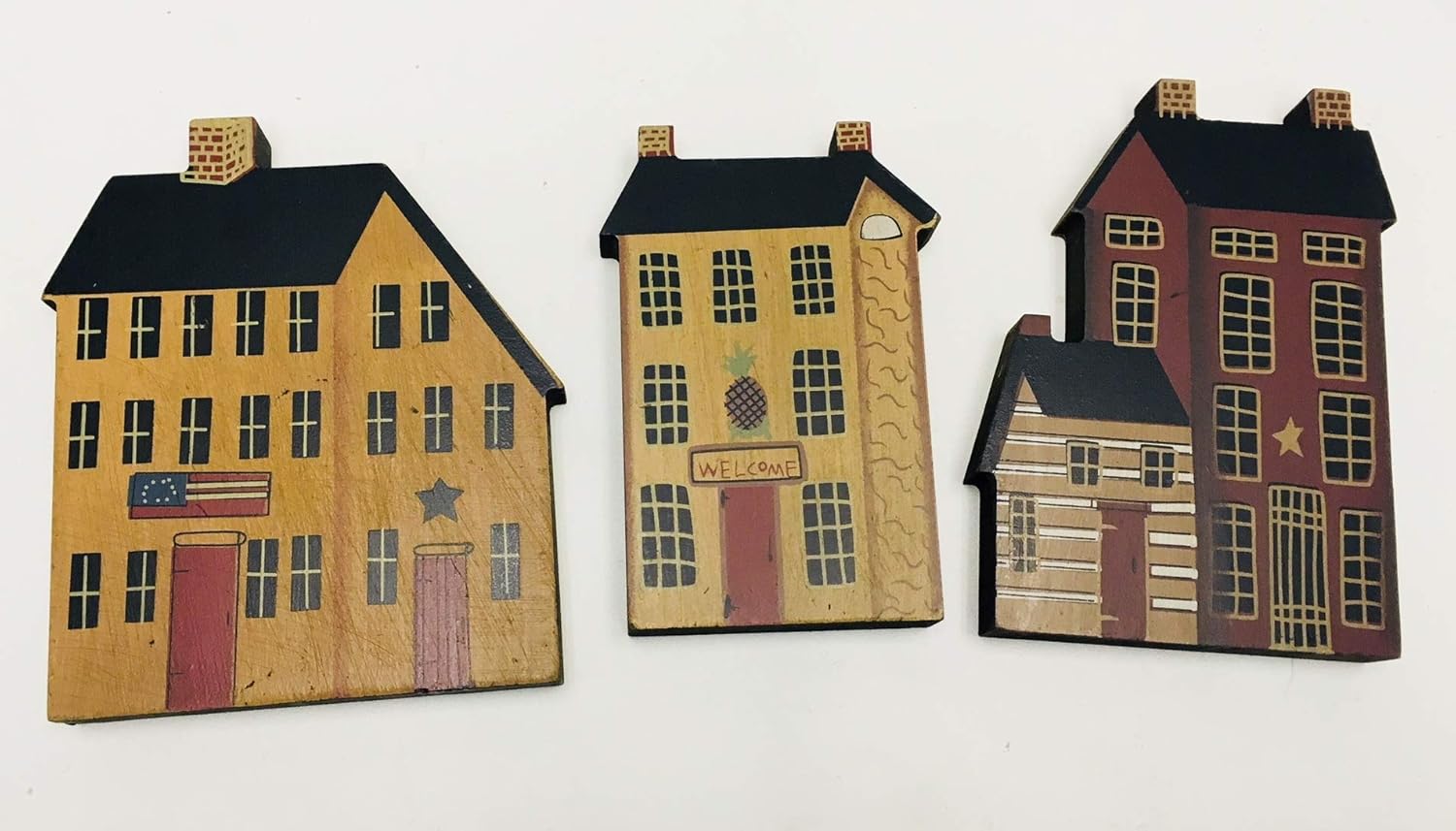wooden house blocks