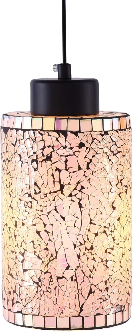 Amazon Com Modern Mini Pendant Light Hand Crafted Mosaic Color