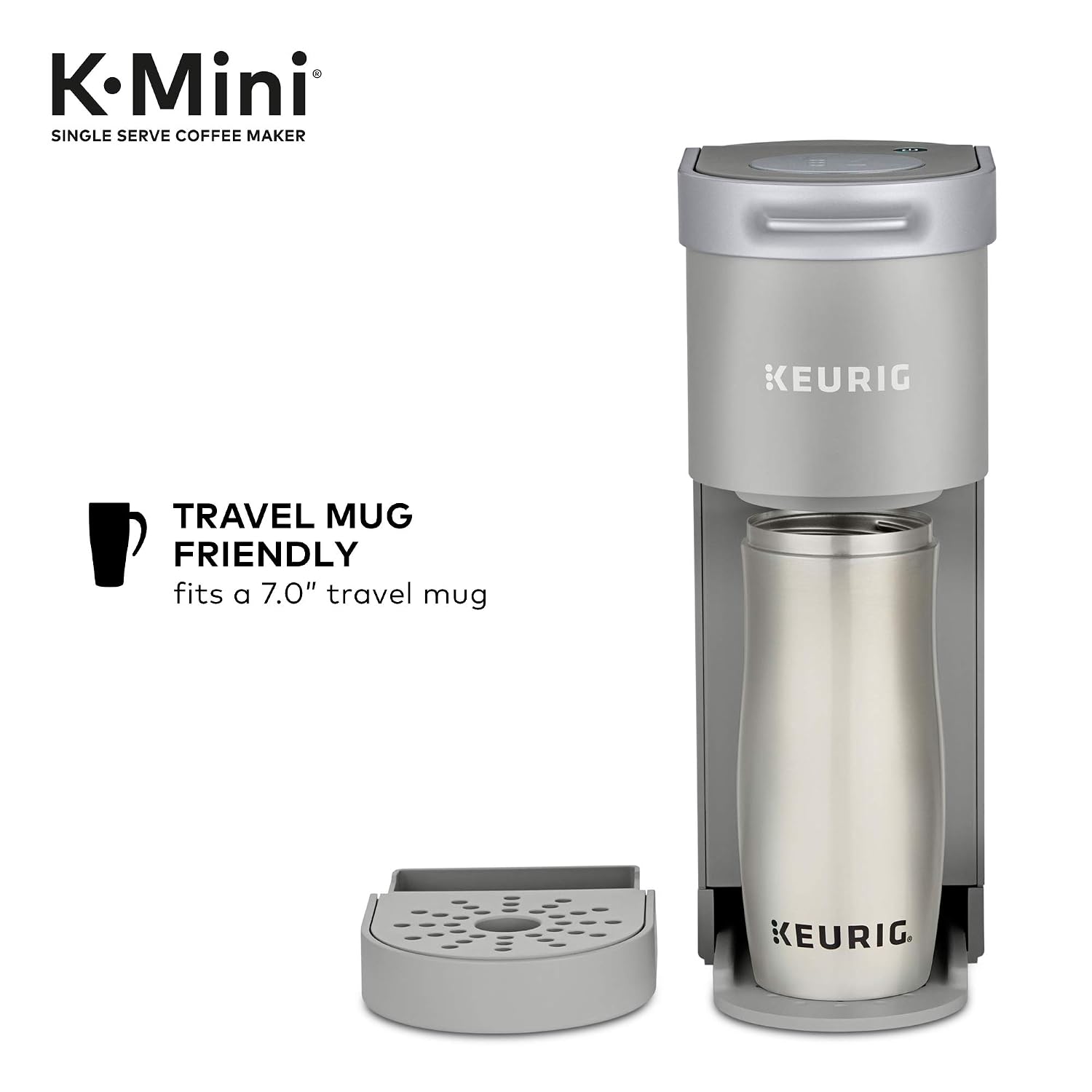 Keurig K-Mini Coffee Maker, Studio Gray 