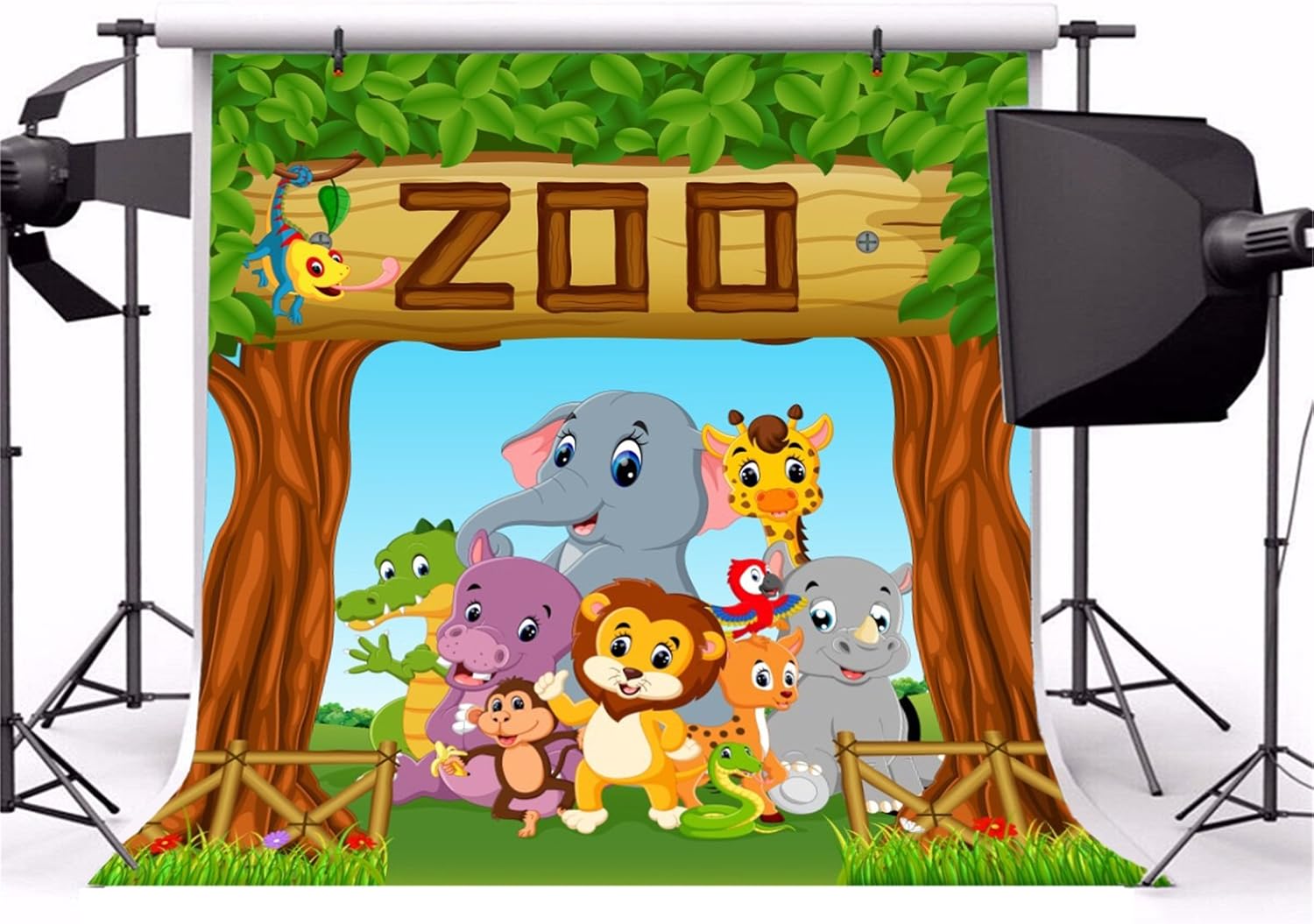 Amazon Com Csfoto 8x8ft Background For Children Birthday Party