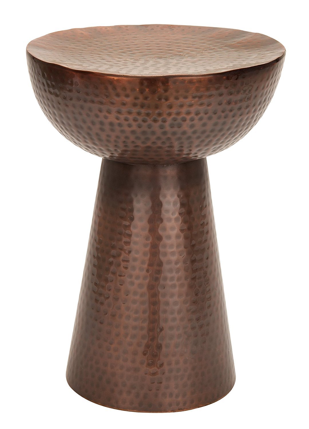 Best Hammered Aluminum End Table