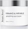 Eye Cream by Botanic Hearth - Firming, Wrinkle Cream & Anti Aging Moisturizer for Face & Neck, Promotes Bright and Even Skin Tone, 1.7 fl oz