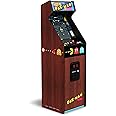 Arcade1Up PAC-Man Plus Deluxe Arcade Machine - 14 Classic Games, Retro Game Console for Home, 5’ Tall Cabinet with 17-Inch Screen, Stand Up Video Game for Game Room
