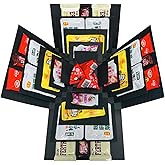 AIRGBW 5-Layer Explosion Photo Box | DIY Surprise Gift for Birthdays, Anniversaries & Holidays | Memory Gift Box (Black)