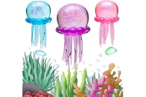 2026 Upgrade Jellyfish Design Squeeze Stress Ball, Fidget Stress Balls Squeeze Cube-Drop Malt Sugar Balls Sensory for Anxiety