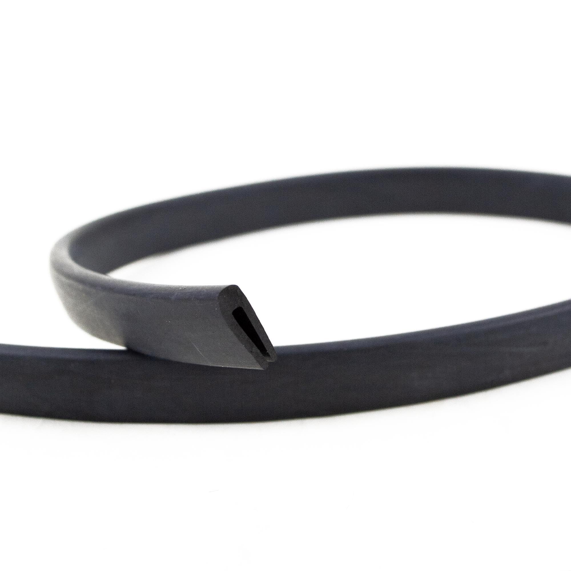 EUTRAS-Kantenschutz FP3010-sw-03 2026 Frame Profile, Edge Protection, Black, 3 m