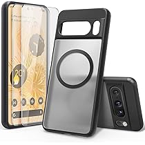 Amazon.com: for Google Pixel 8 Pro Magnetic Case with 2pc Screen 