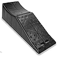 CARAVANTURE Tandem Wheel Ramp - Heavy Duty Ramp for Changing Flat Tires on Dual Axle Trailers - Concave RV Chock Riser with 5.5 Inch Lift and 10 Ton Lifting Capacity for Tire - 1 Ramp Only