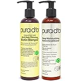 PURA D'OR Anti-Thinning Biotin Shampoo and