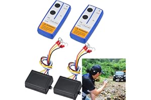 Winch Remote Control, 12V Car Wireless Winch Remote Control Kit, Manual Wireless Electric Winch Traction Remote Control Switc