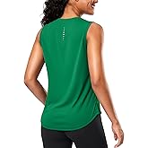 G Gradual Women's Sleeveless Workout Tops Lightweight High Neck Tennis Yoga Shirts Running Athletic Tank Tops for Women