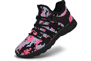 AOE Womens Fashion Walking Running Shoes Ultra Lightweight Breathable Mesh Tennis Shoes Non Slip Athletic Workout Gym Sneakers