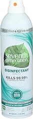 Seventh Generation Disinfecting Spray, Eucalyptus and Thyme, Disinfectant Made from Essential Oil, 13.9 Oz