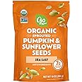 Go Raw Organic Sprouted Pumpkin & Sunflower Seeds, 10 oz, Sea Salted, Keto, Kosher, Superfood