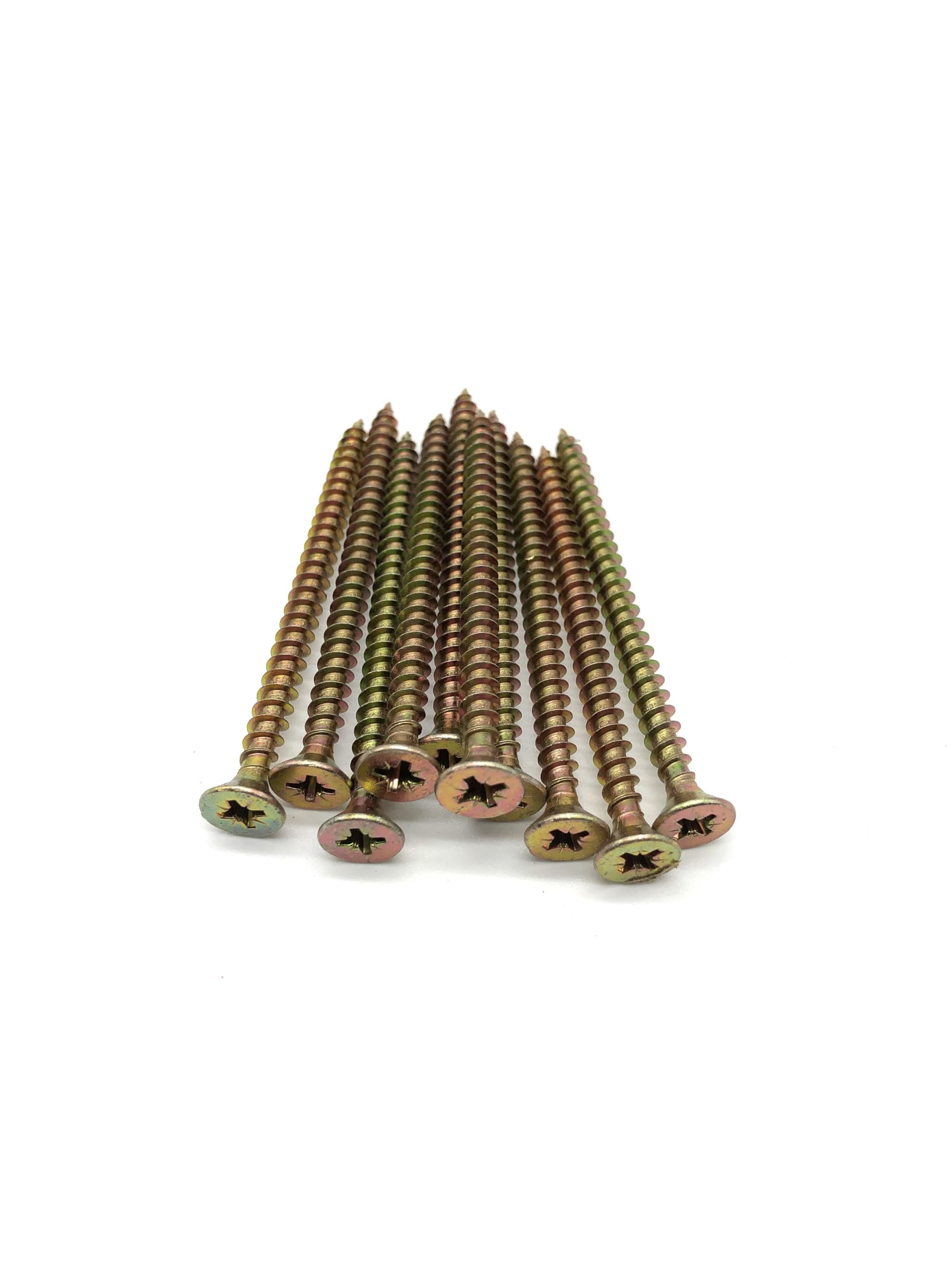 200 Pcs Box of Wood Screws 5mm x 75mm Double Countersunk Premium Easy Drive Woodscrews