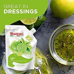 Mazzoni Real Lime Juice, 100% Pure Just Lime