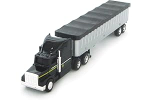 ERTL John Deere Grain Semi Truck Toy Replica - 1:64 Scale - Construction Toys - Die-Cast Metal and Plastic Material - Kids Toys Ages 8 Years and Up