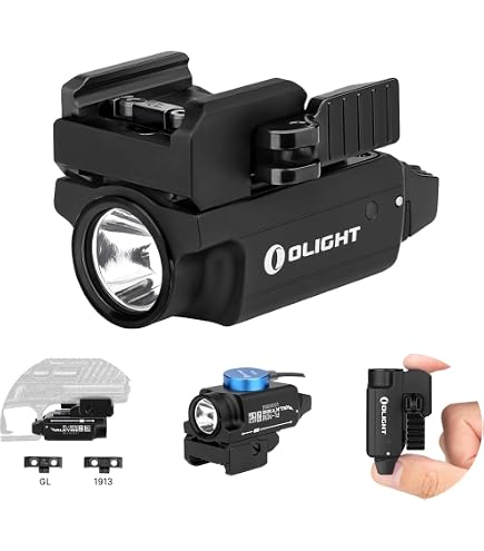 Amazon.com: OLIGHT PL-Mini 2 Valkyrie Compact Weaponlight, 600 Lumens Tactical Flashlight with Magnetic USB Rechargeable Built-in Battery and Adjustable Rail Mount and P365 Rail Mount : Sports & Outdoors
