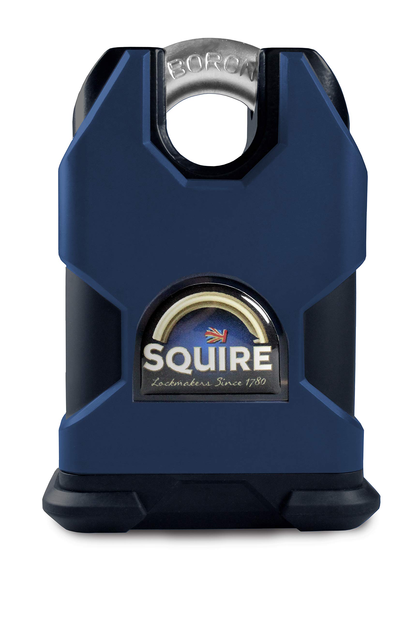 Squire SS50CP5Henry Stronghold P5 Cylinder Closed Shackle Steel Padlock, 50 mm (Length), Blue