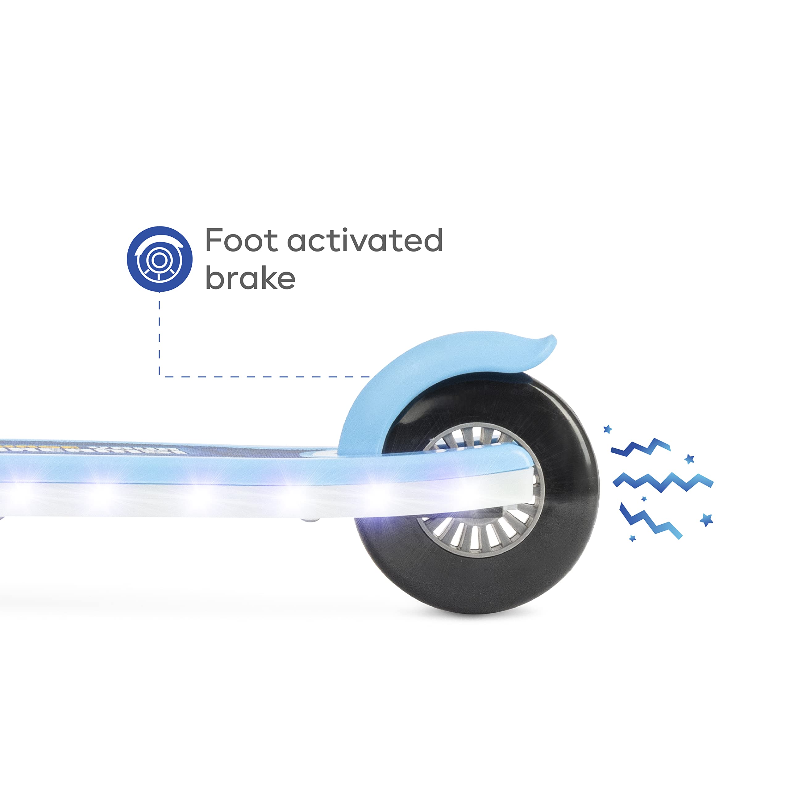 Sakar Self Balancing Toddler Scooter with Light-Up Wheels