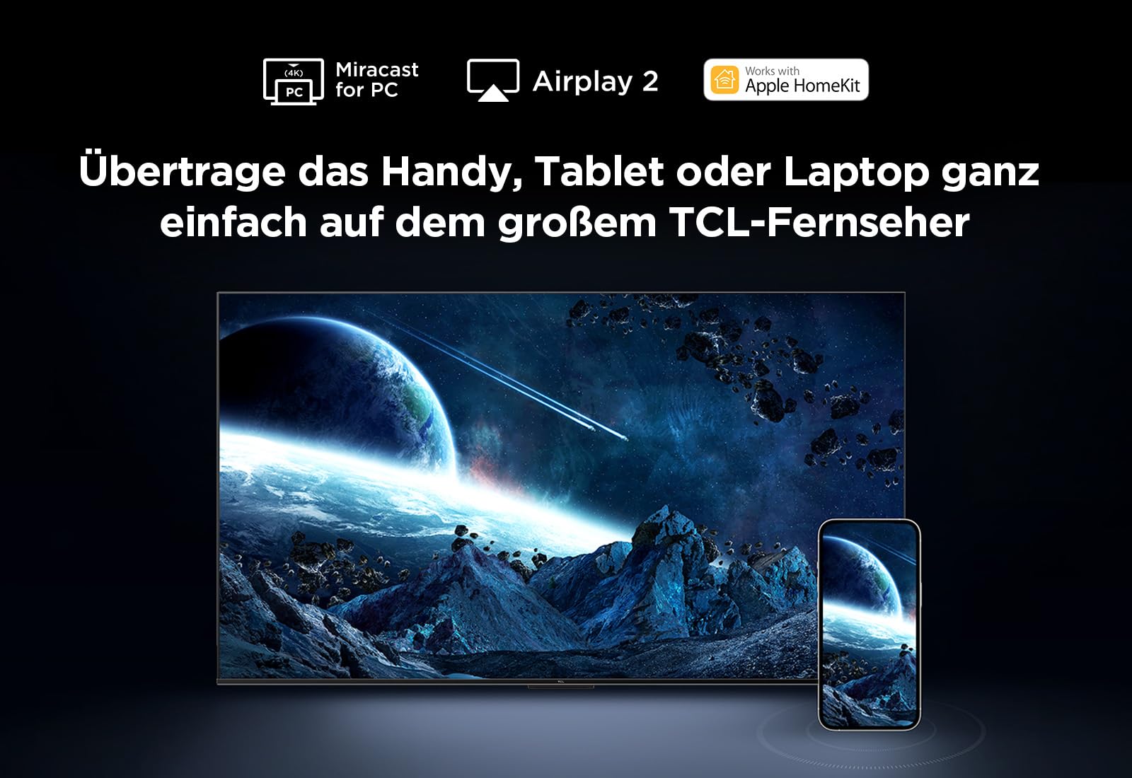 TCL 55PF650 55-Zoll 4K Ultra HD, HDR TV, Smart LED Fire TV (Dolby Vision, Dolby Atmos, DTS, HDR 10, Alexa integriert, Airplay2, Miracast) 8