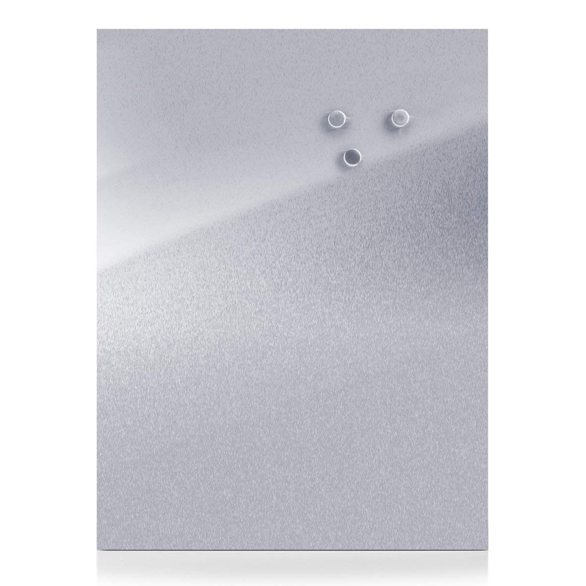 Zeller 11119 60 x 80 cm Stainless Steel Magnetic Board