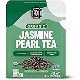 FGO Organic Jasmine Pearl Green Tea, 4oz, Loose Leaf - 50 cups
