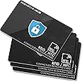 INNOVATIVE HAUS RFID Blocking Card - Slim RFID and NFC Contactless Credit and Debit Card Protector for Wallets and Purses - 4 Pack