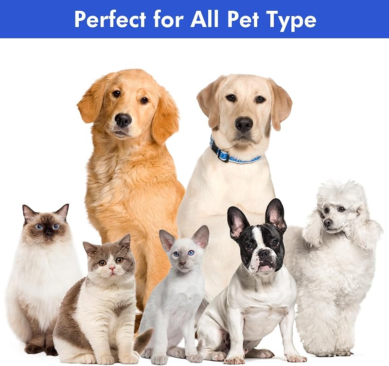 Cortapelos Perros y Gatos con aspirador pelos mascotas, 99% Succión de Pelo, Maquina cortar pelo Silenciosa, 5 herramientas de belleza - cepillos para gatos y perros