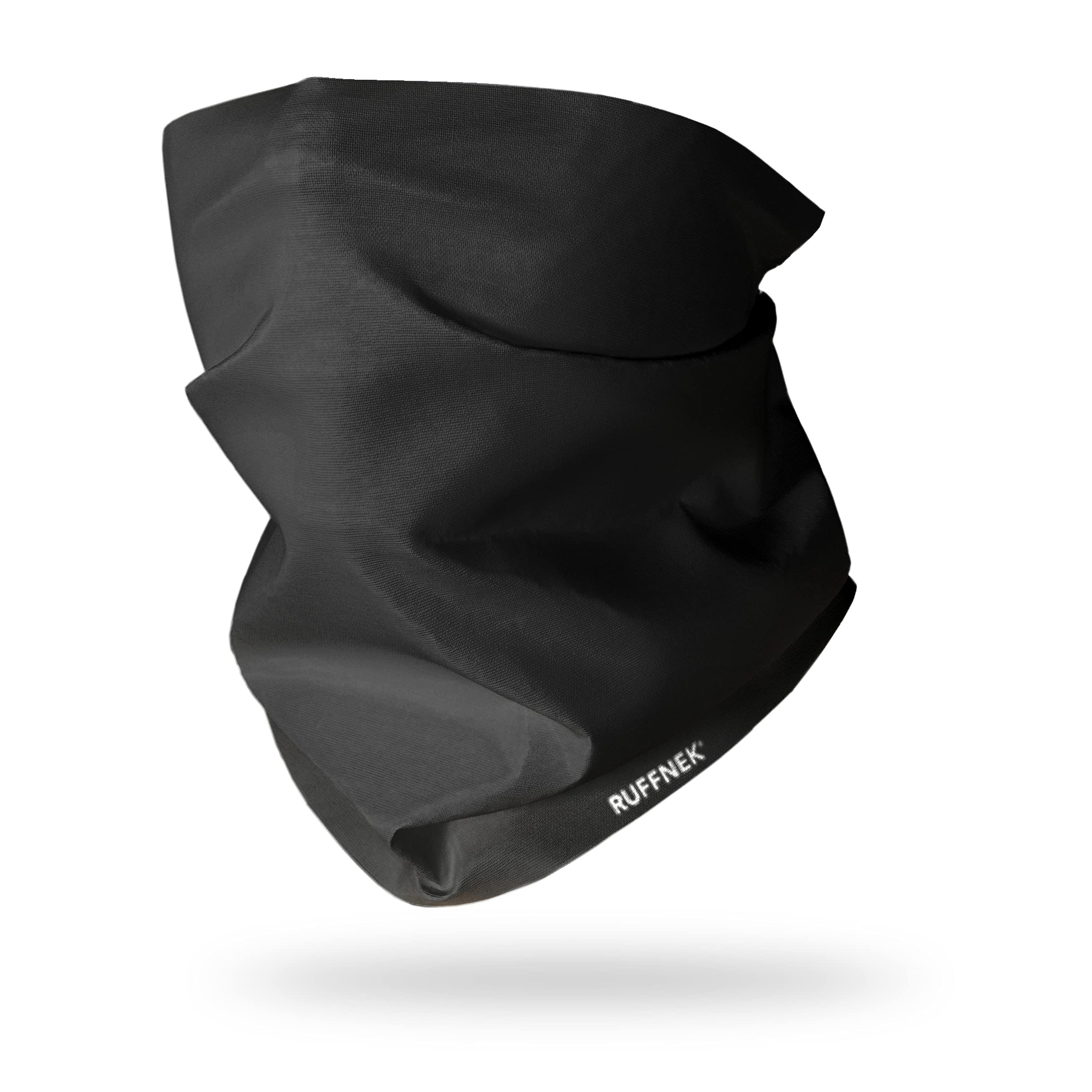Ruffnek CLASSIC BLACK Multifunctional Headwear Snood Scarf for Men, Women & Children