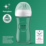 Philips Avent Natural Response Glass Baby Bottle 4oz 120ml Slow Flow Teat view 2