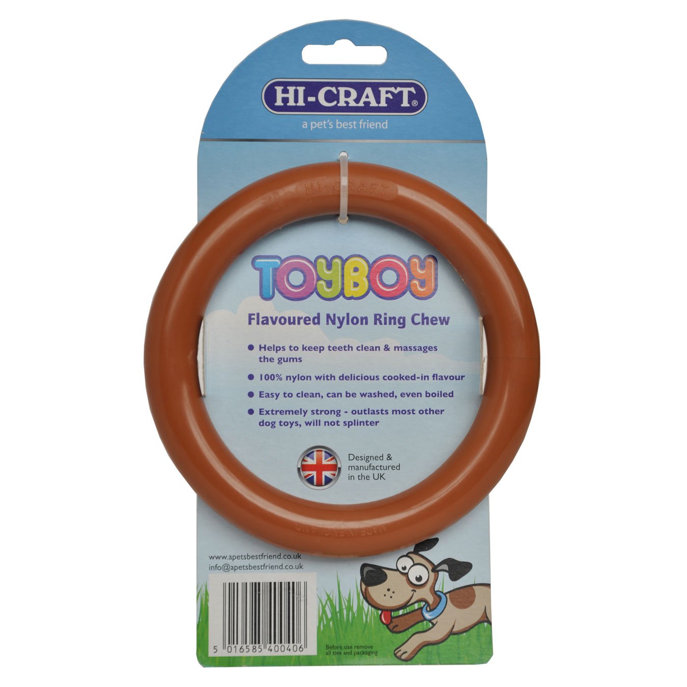 TOYBOY Nylon Ring Flavoured Chew, Chicken