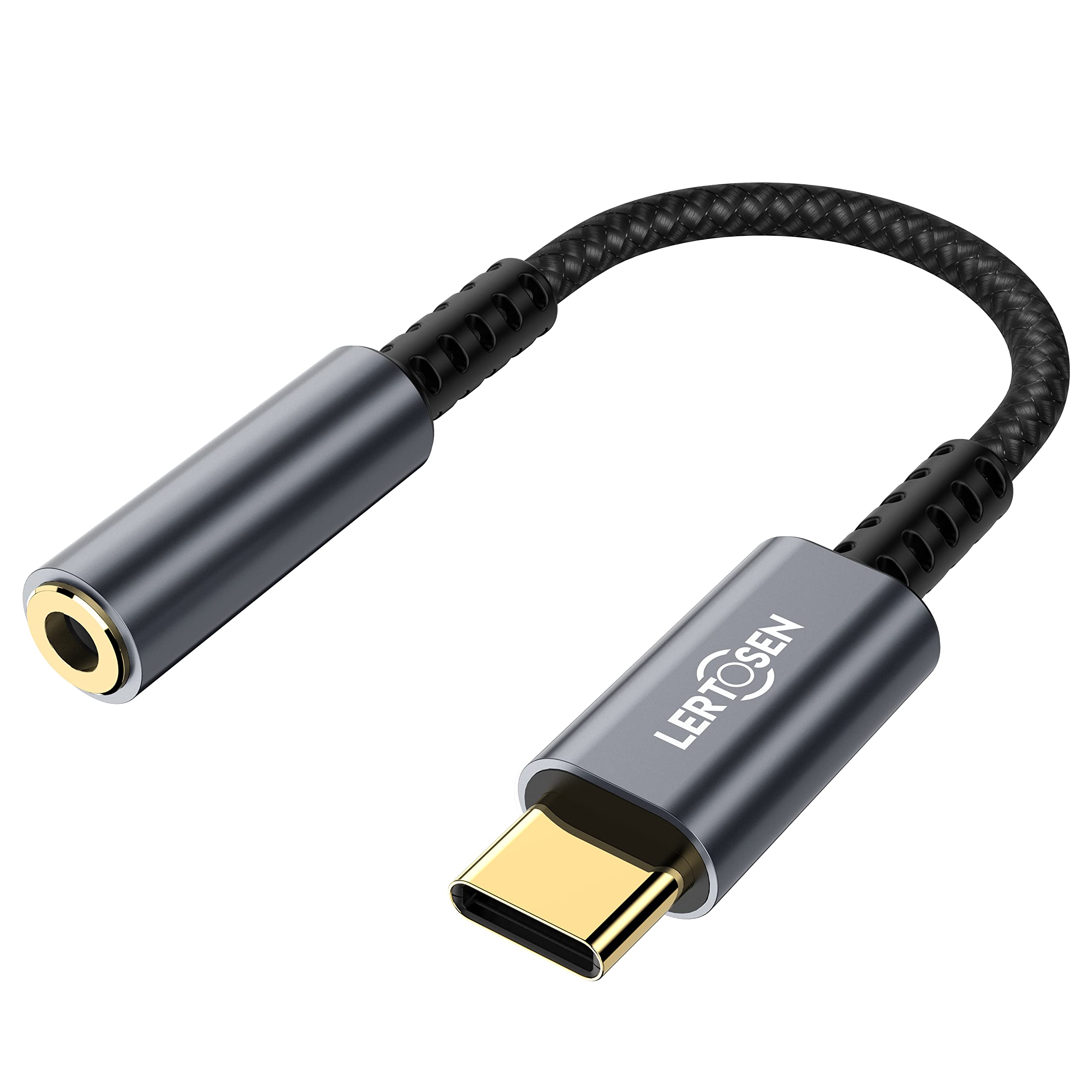USB Type C to 3.5mm Female Headphone Jack Adapter, USB C to Aux Audio Dongle Cable Cord for iPhone 15/16/16 Pro Max/16 Pro/16 Plus,Galaxy S24/S23/S22/S21 Ultra,iPad Pro,Pixel