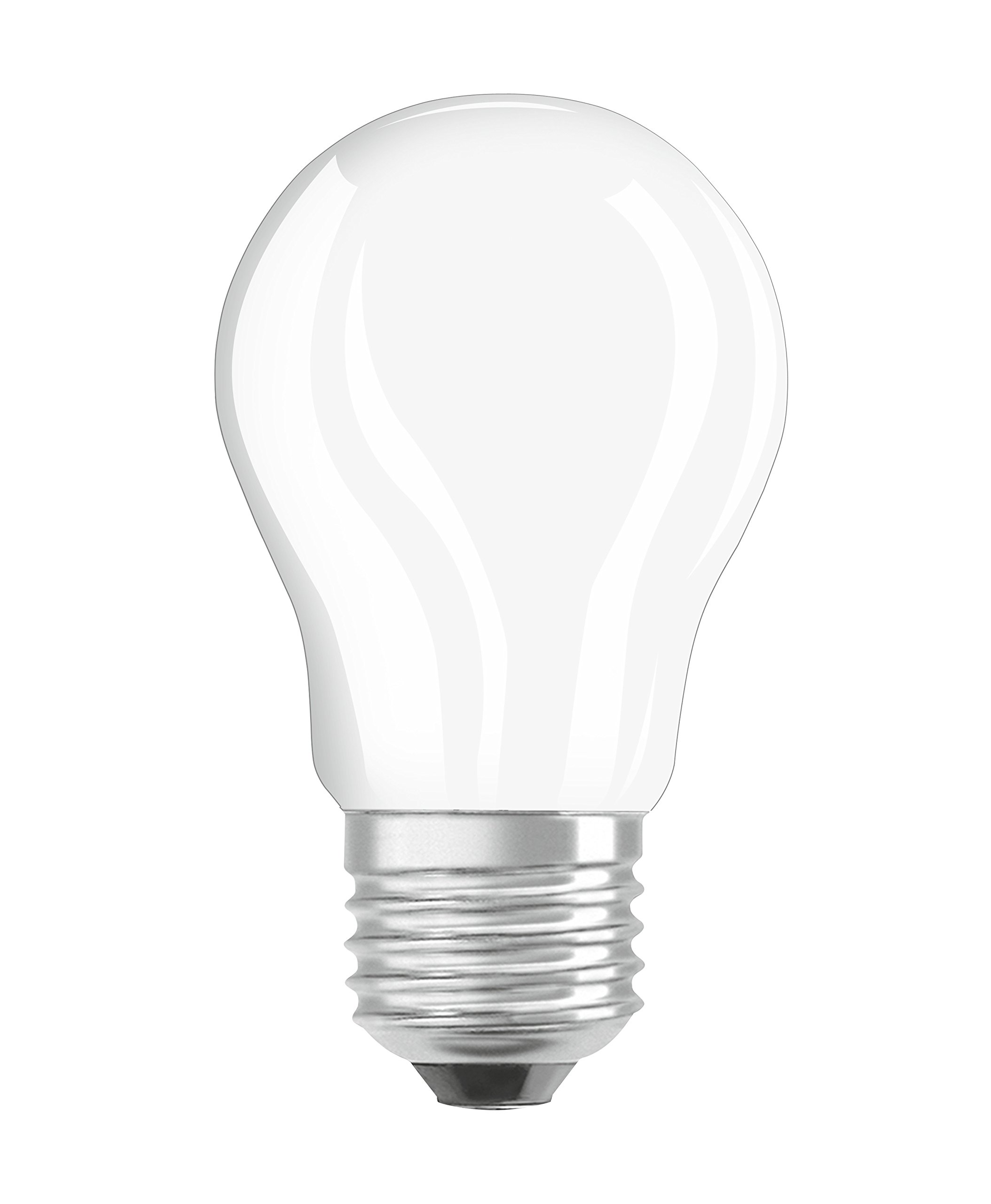 OSRAM LED Retrofit Classic P/LED lamp, Classic mini Ball Shape: E27, 4 W, 220…240 V, 40 W Replacement, Frosted, Warm White, 2700 K, 6x1pack