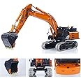 wheelfun LESU 1/14 RC Hydraulic Excavator Model Aoue Zx490 Metal Remote Control Heavy Digger Car 6Ch Valve Light 6Ch Electrical Slip Ring Hobby Grade Model