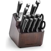 Calphalon&reg; Premier&trade; SharpIN Knife Set with Sharpening Knife Block, 15 Piece, Carbon Steel