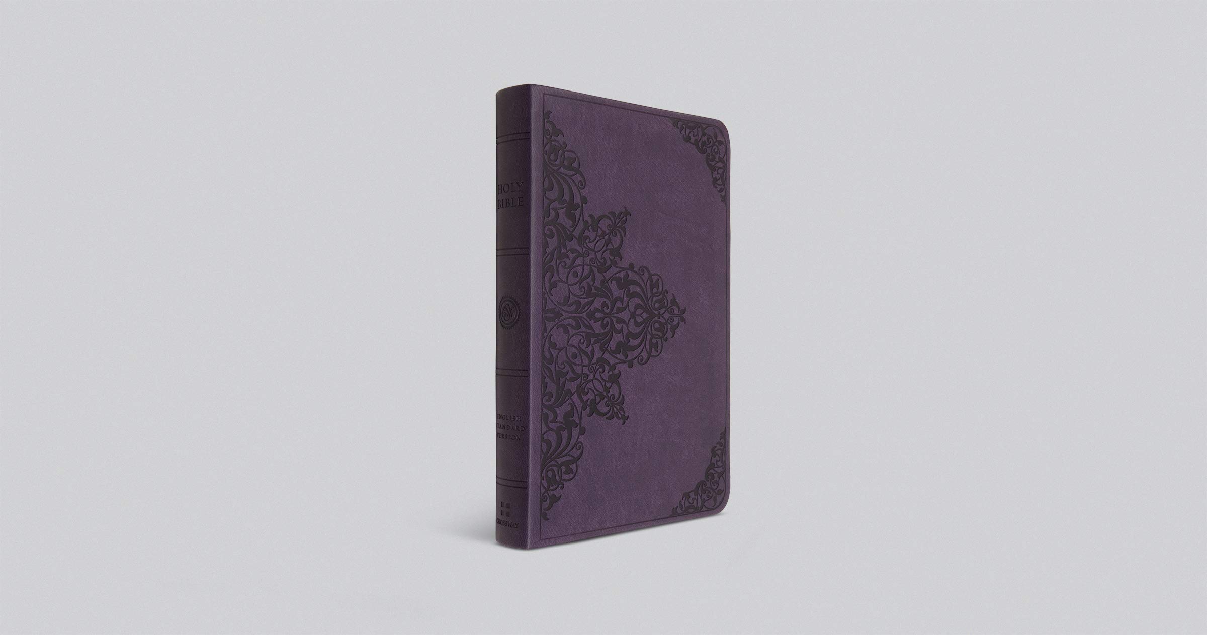 ESV Large Print Value Thinline Bible (TruTone, Lavender, Filigree Design)