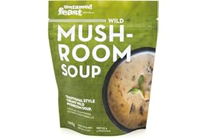 Untamed Feast, Wild Mushroom Soup, Gluten-Free, Vegetarian, Vegan-Friendly, 100g