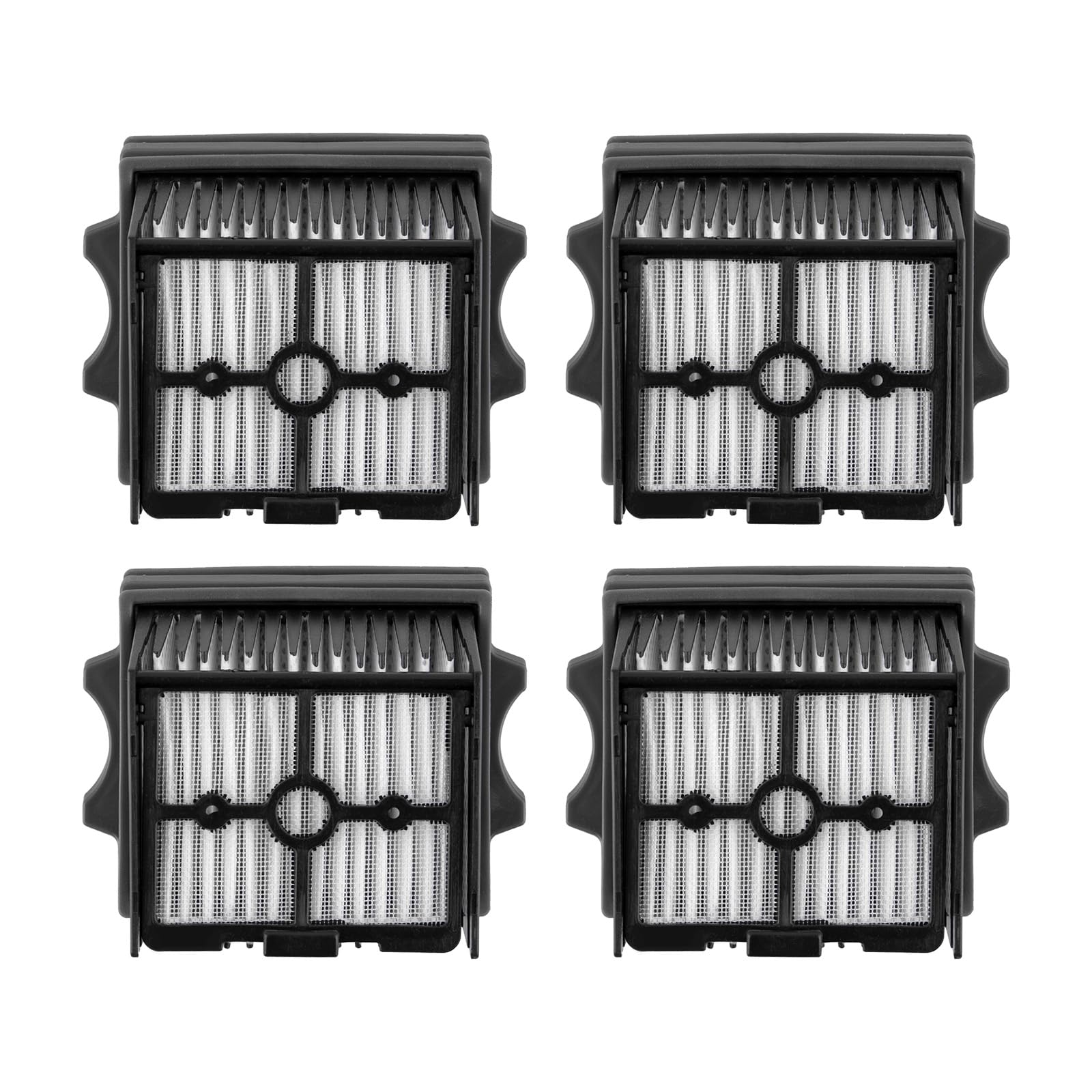 Photo 1 of (4 Pack) Floor ONE Stretch S6 Replacement HEPA Filters Compatible with Tineco Floor One S5 Combo/ S9 Artist Pro/Switch S6 Wet and Dry Vacuum Cleaner, Upright Filters, Accessories Kit, Vacuum Filter