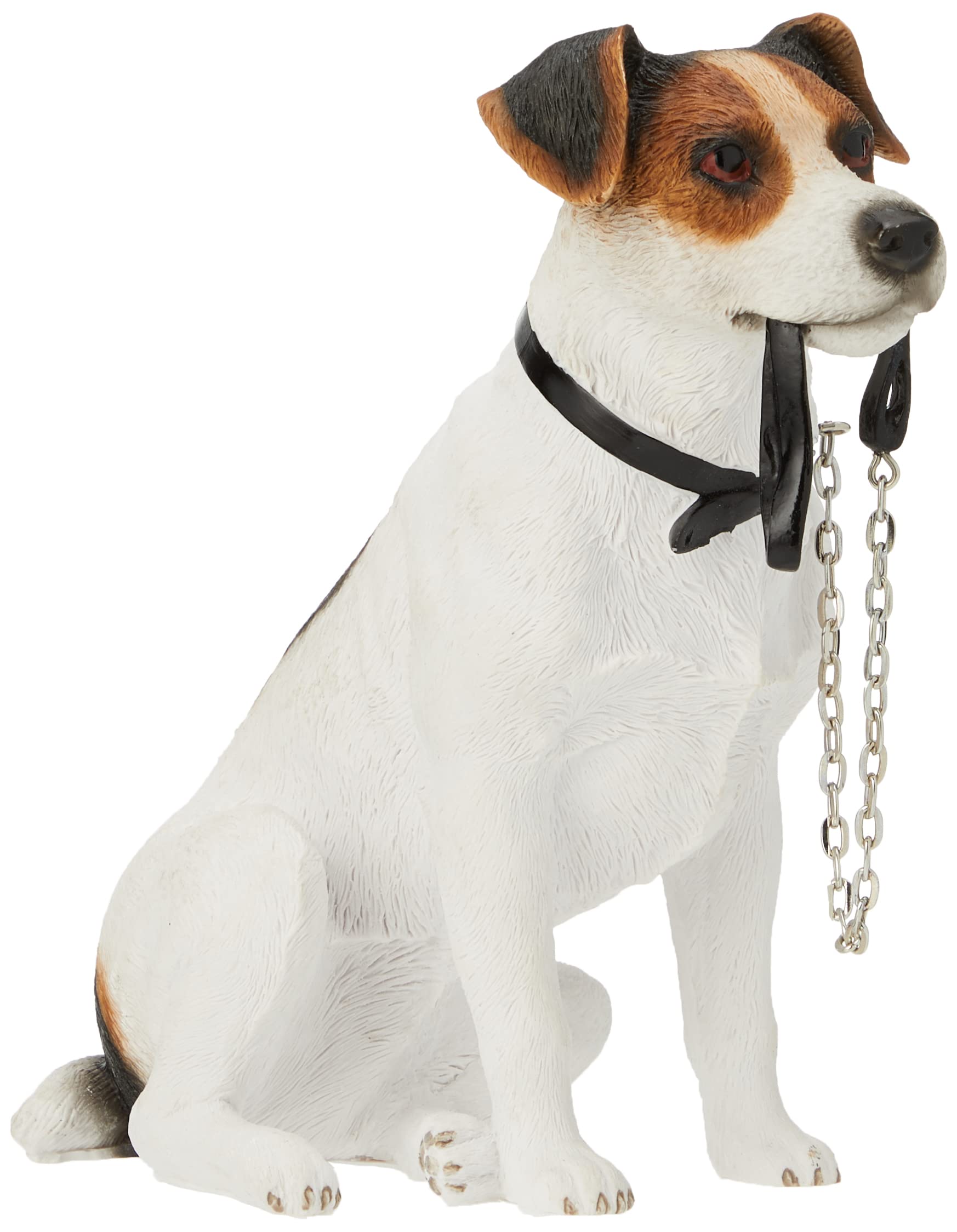 Lesser & Pavey Sitting Walkies Jack Russell, White, H17cm — image 1