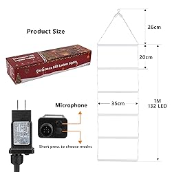 Toodour Indoor Christmas Decorations Light, Smart