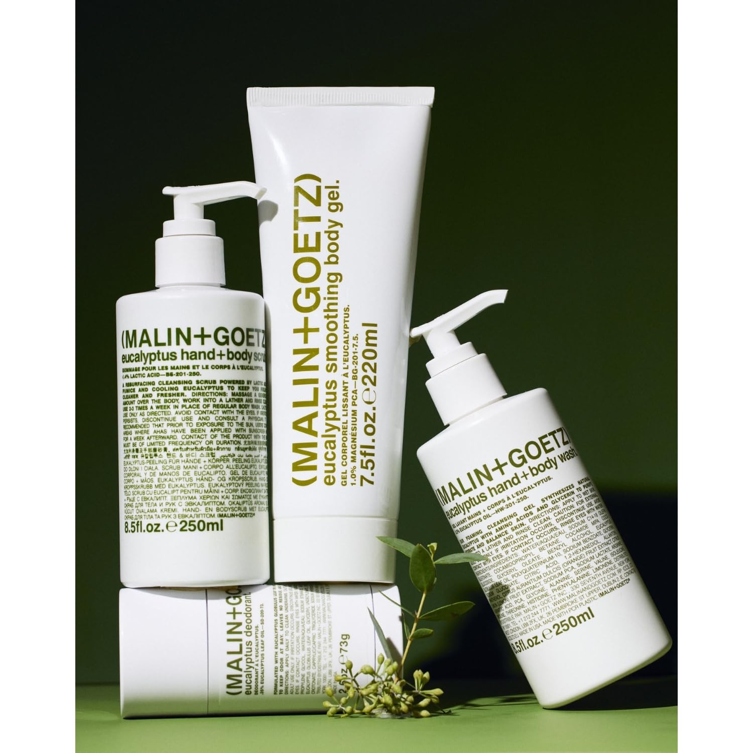 eucalyptus hand + body scrub