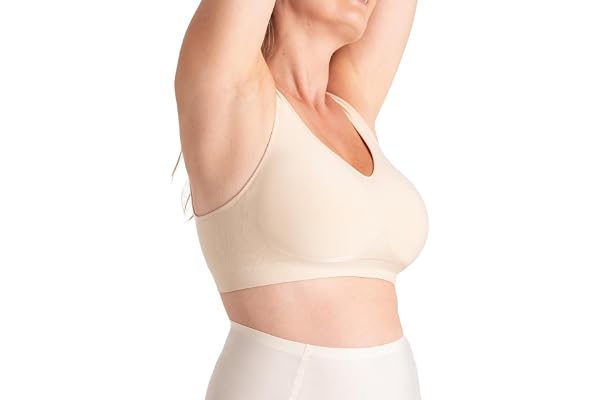 SHAPERMINT Wireless Bras for Women - Seamless Bralette with Full Support & Adjustable Straps, Plus Size Comfort Bra