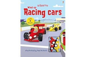 Usborne Wind-Up Books/Wind-Up Racing Cars Book