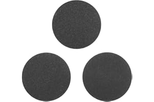 uxcell 3" Hook and Loop Sanding Disc 180/240/320 Grit Assorted Silicon Carbide Sandpaper for Random Orbit Sander Wet/Dry Poli