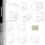 Clairefontaine 5880C Pack of 20 Burgundy Envelopes 7.5x10cm 120 g/m² view 3