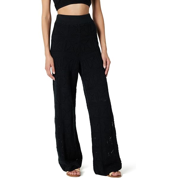 Cemi Ceri Women's High Waist Dress Pants w/Button Decorate, Size  Small/Color Black at Amazon Women's Clothing store